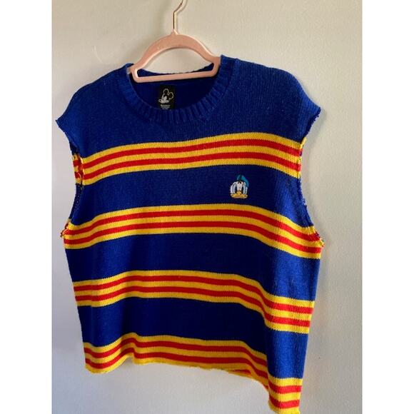 DONALD DUCK Sweater Vest - Men's Medium - Picture 2 of 7